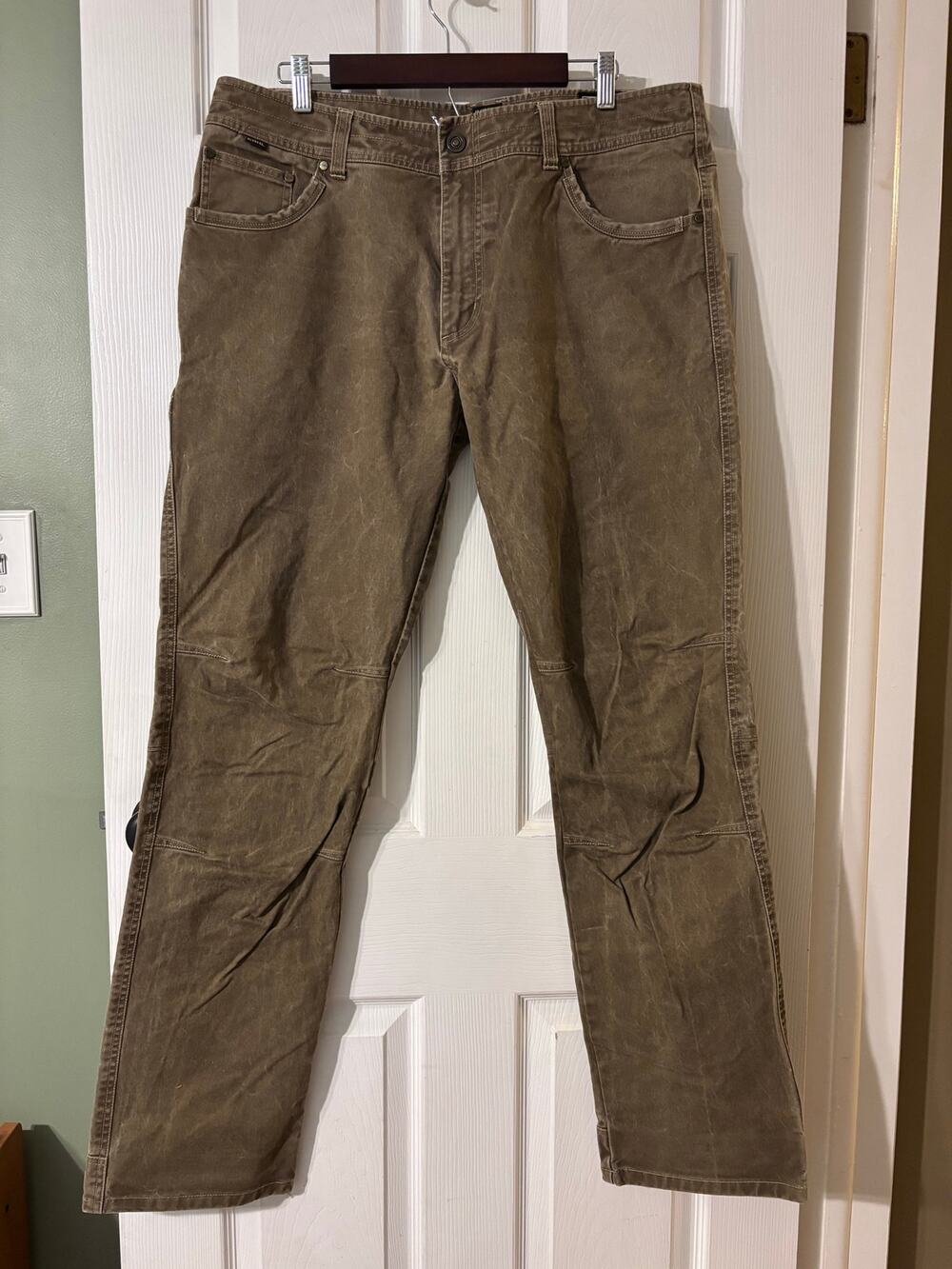 Kuhl Rydr Work Pants Men's 38x34 Durable Pants Rugged Pants Articulated Knee